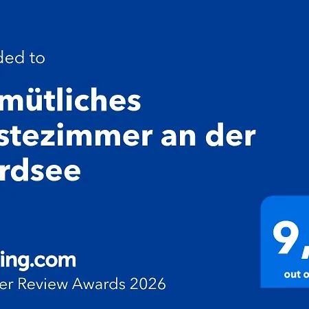 Gemuetliches Gaestezimmer An Der Nordsee * Krummhörn